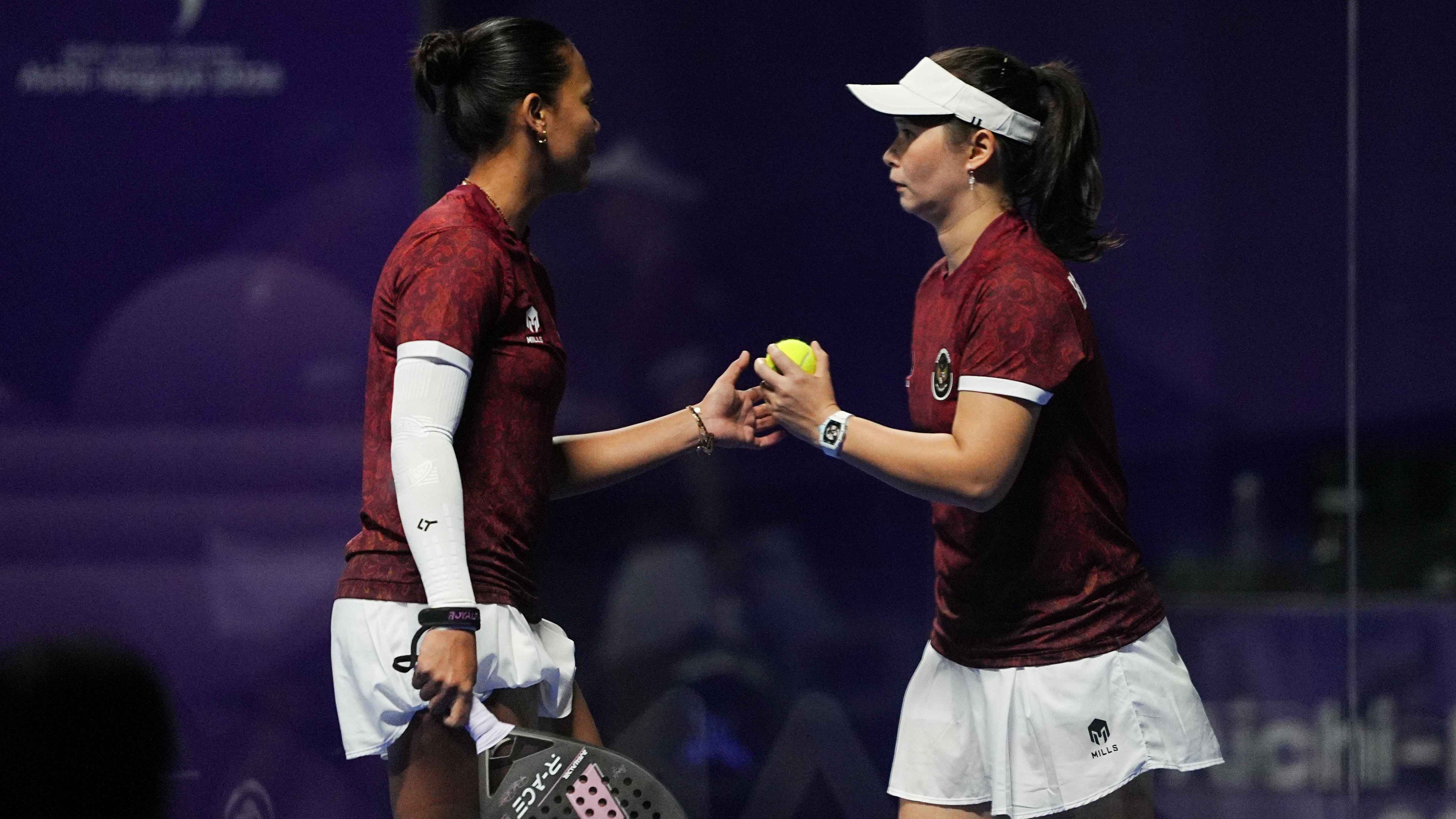 Pasangan Ganda Putri Padel Indonesia, Novela Putria/Beatrice Gumulya, di Asian Games 2026