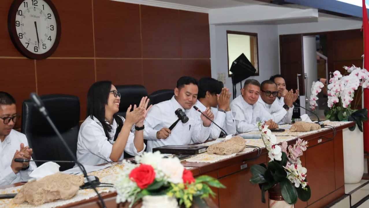 Momen pemilihan Ketua KWP periode baru di Wisma DPR RI, Kopo, Bogor, Jawa Barat, Jumat (2/10/2026).