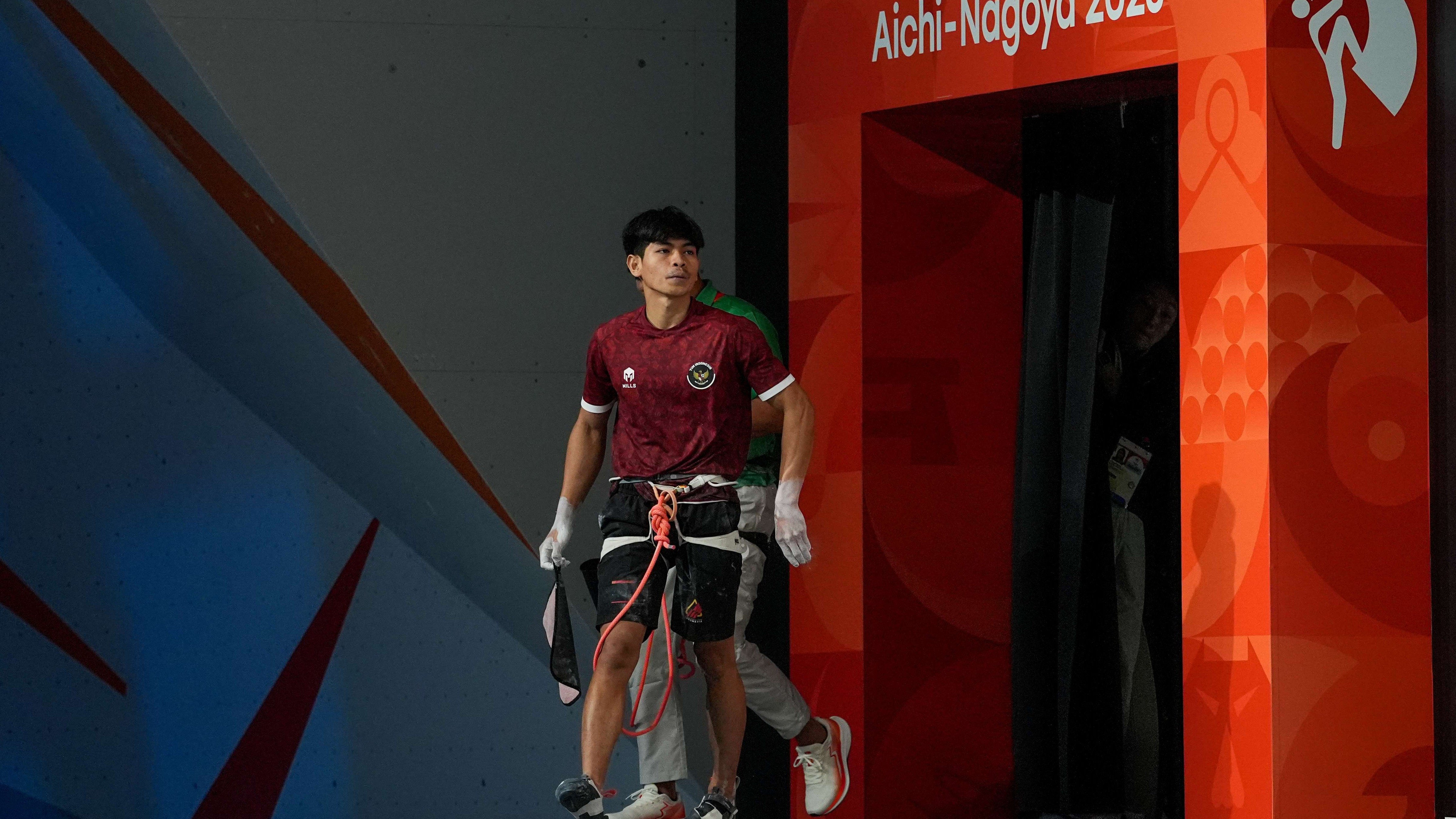 Atlet Panjat Tebing Indonesia, Putra Tri Ramadani, di Asian Games 2026