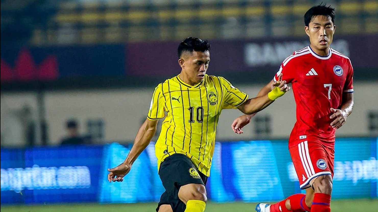 Pemain Timnas Malaysia Arif Aiman