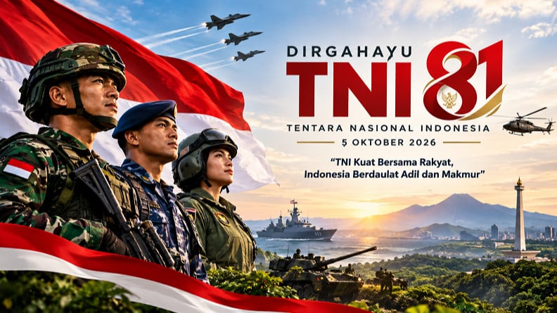 Ilustrasi HUT TNI ke-81
