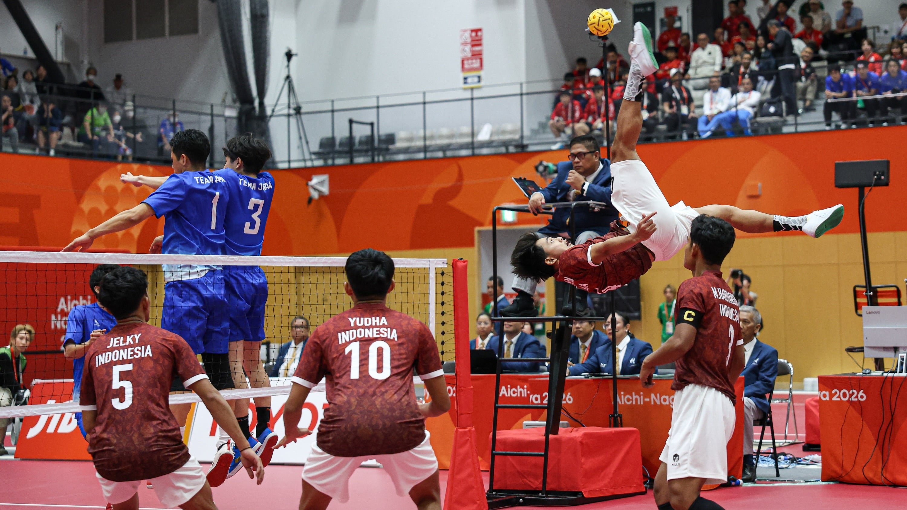 Tim Sepak Takraw Putra Indonesia di Asian Games 2026
