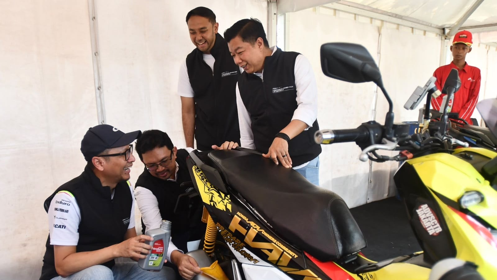 Pertamina Lepas 120 Anggota Komunitas Motor Menuju Pertamina Grand Prix of Indonesia 2026