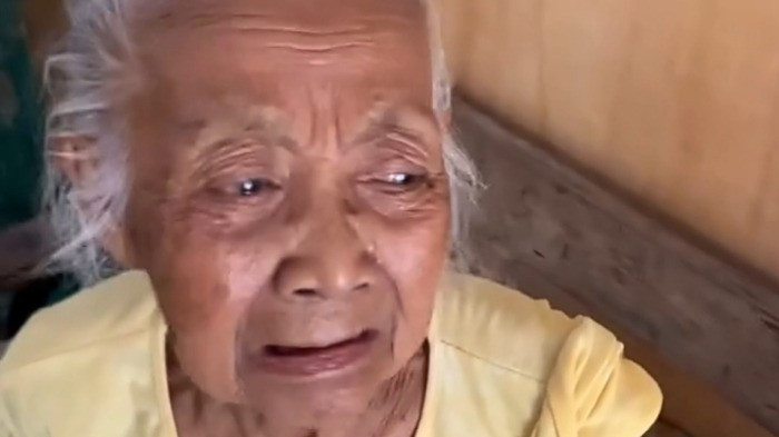 Mbah Leginah, kreator konten yang viral asal Kelurahan Balun, Kecamatan Cepu, Kabupaten Blora, Jawa Tengah
