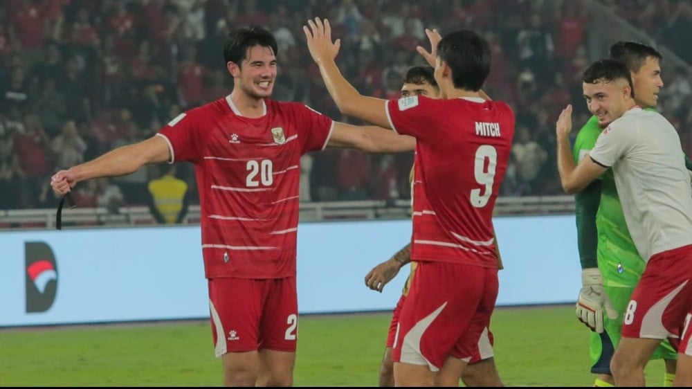 Elkan Baggott dan Mitchell Baker di Timnas Indonesia
