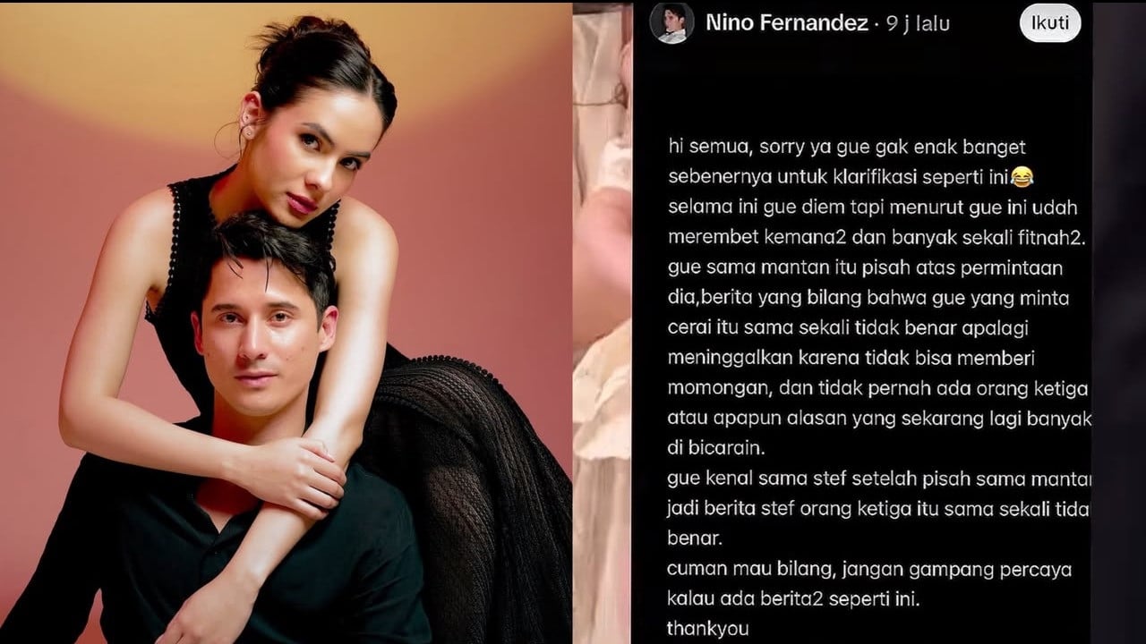 Potret Nino Fernandez dan Steffi Zamora