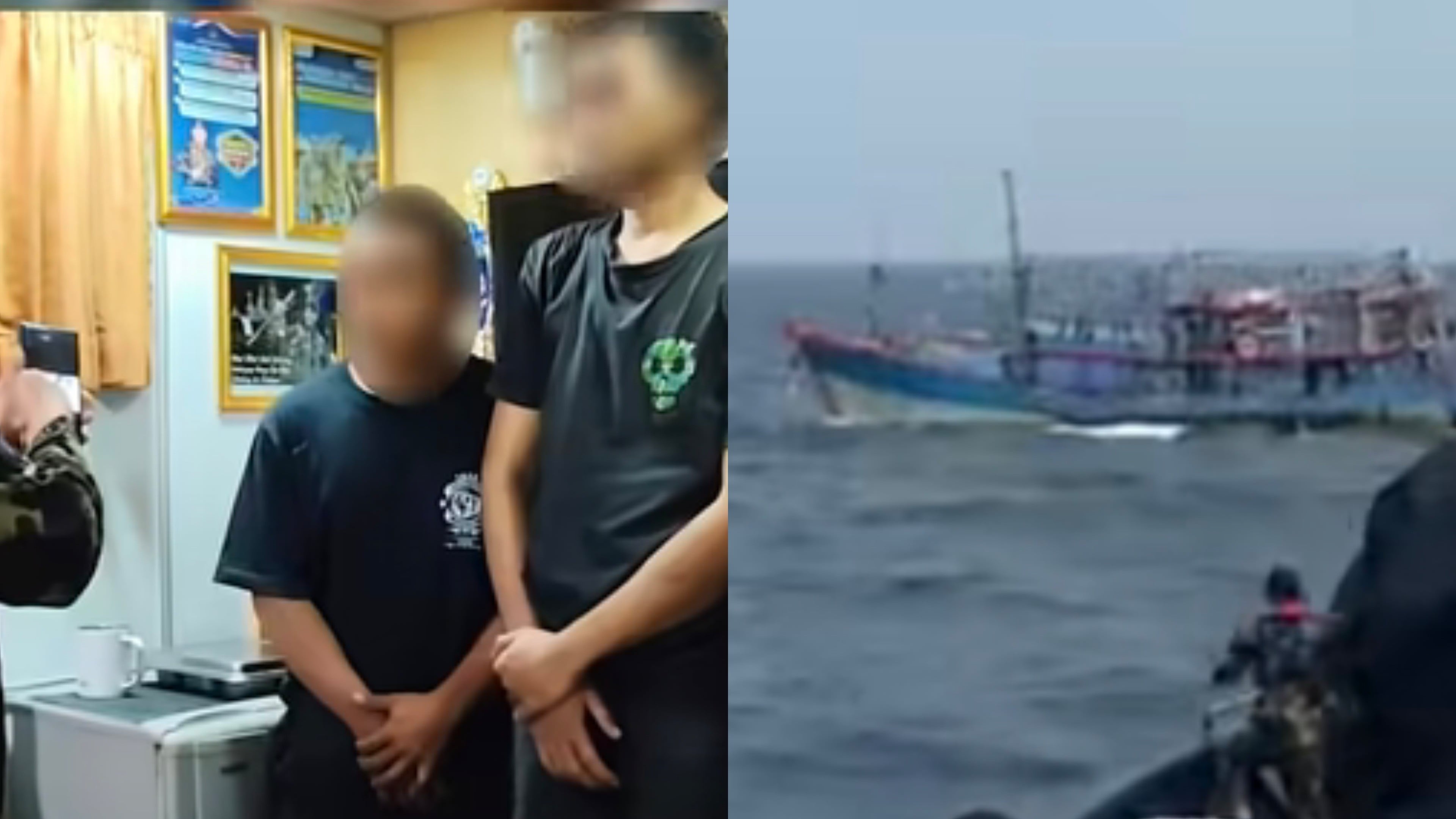 Ditjen PSDKP Tangkap ABK dan Kapal Cumi yang Viral