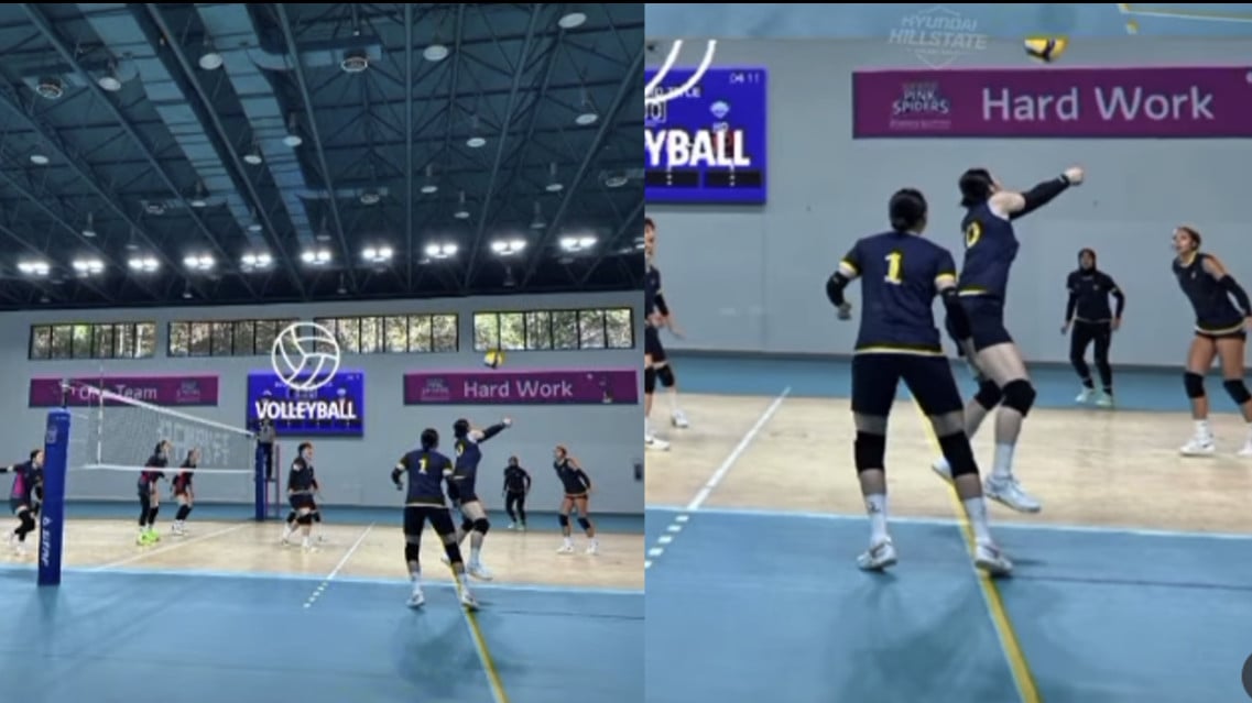 Megawati Hangestri dan Jordan Wilson Jalani Latihan Bersama Lawan Pink Spiders