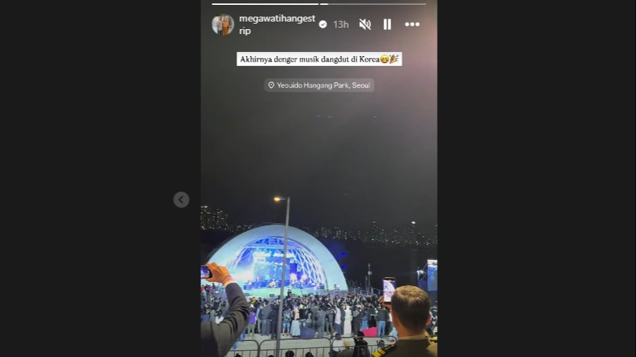 Megawati Hangestri di Festival Indonesia Seoul
