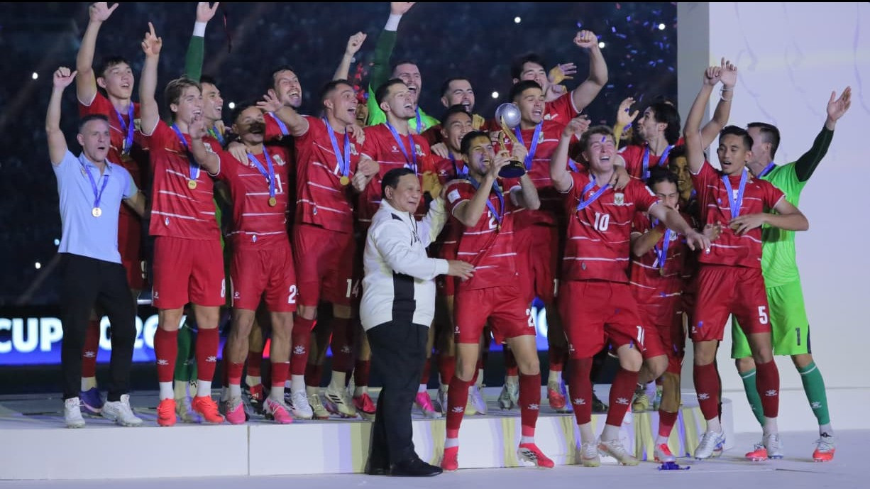 Timnas Indonesia juara FIFA ASEAN Cup