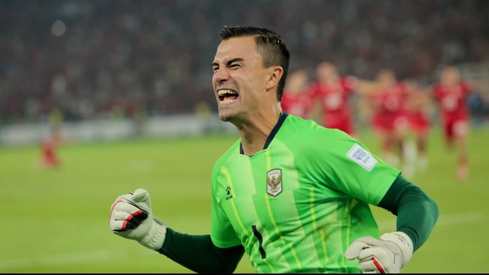 Kiper Timnas Indonesia Emil Audero
