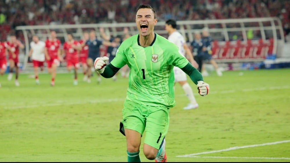 Kiper Timnas Indonesia Emil Audero