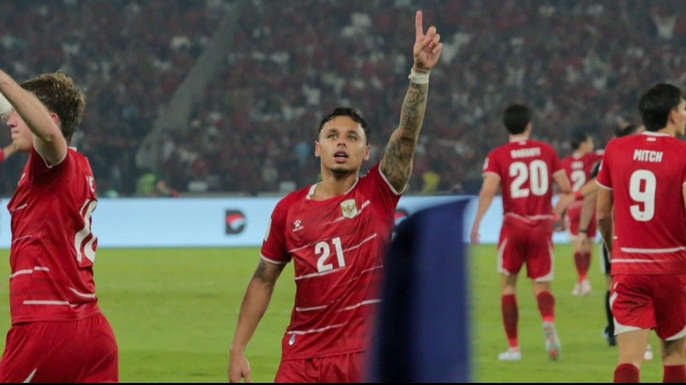 Bek kiri Timnas Indonesia Dean James