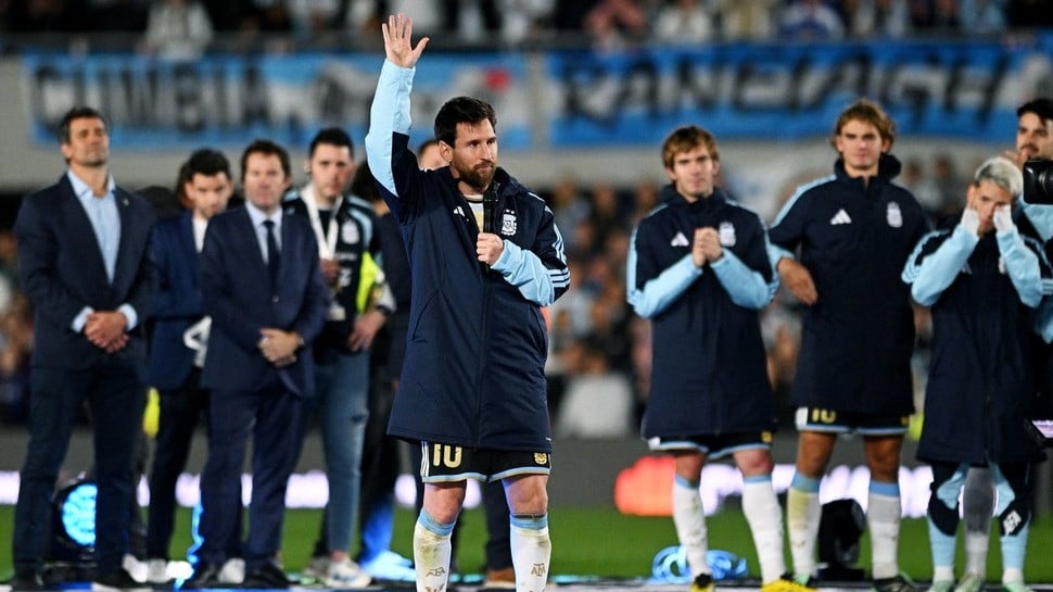 Lionel Messi di Timnas Argentina
