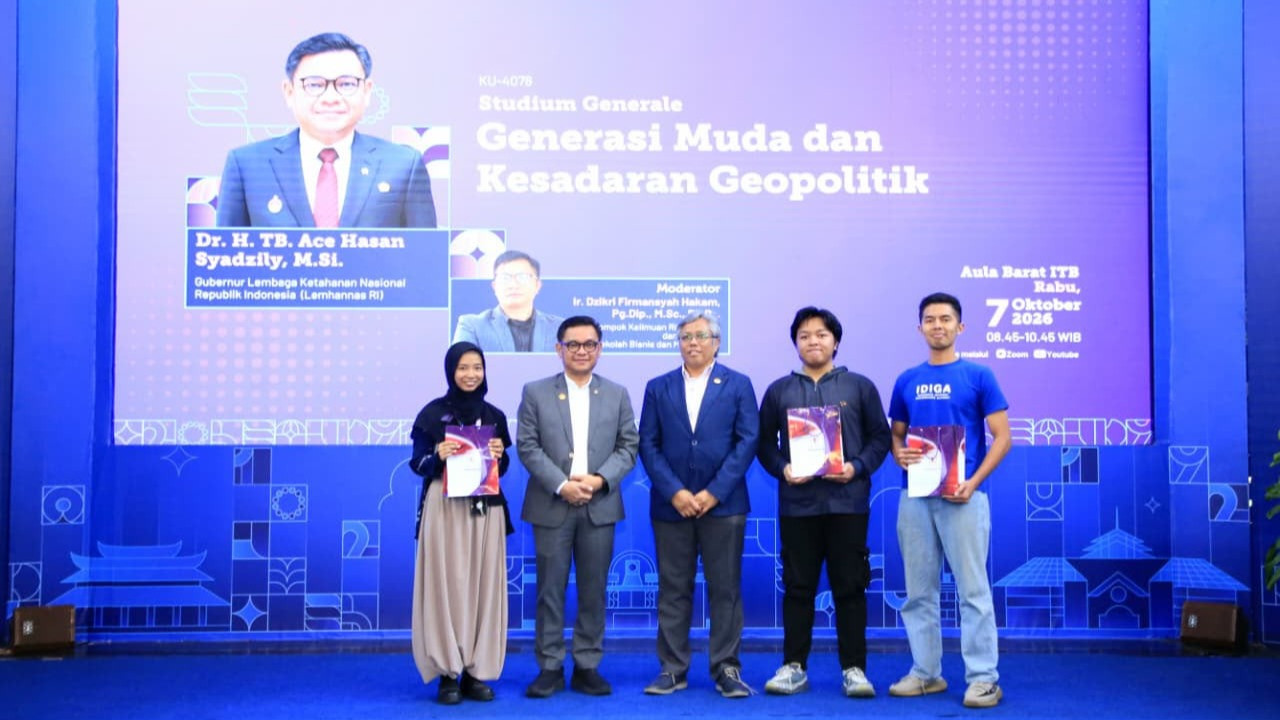 Kuliah Umum di Institut Teknologi Bandung (ITB)