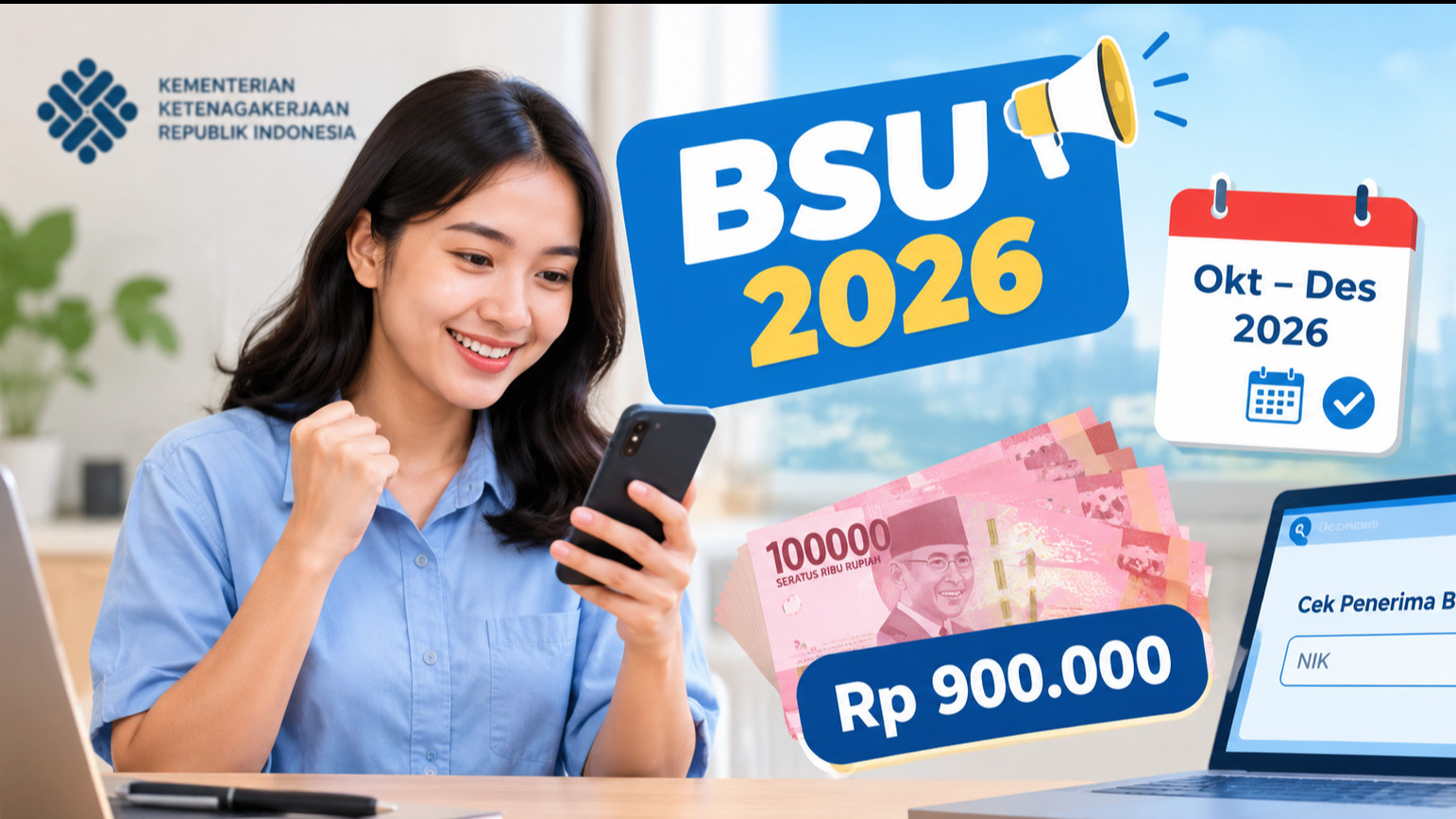 Ilustrasi BSU 2026