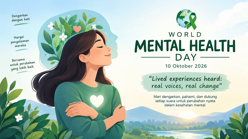 Hari Kesehatan Mental Sedunia 2026 (World Mental Health Day)