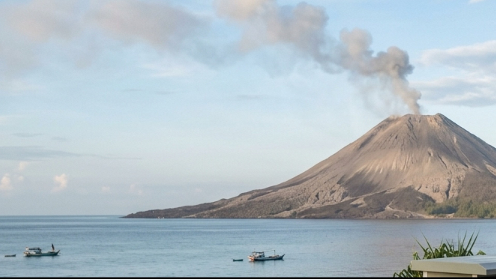Ilustrasi Viral Tsunami 60 Meter Akibat Erupsi Anak Krakatau, Badan Geologi Bongkar Fakta Video TikTok yang Bikin Resah