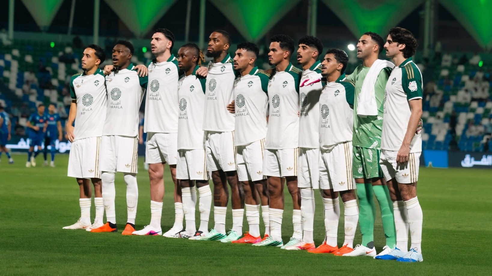 Skuad Al Ahli dalam laga melawan Al Fateh di Liga Pro Saudi 2026/2027, Jumat (9/10/2026).