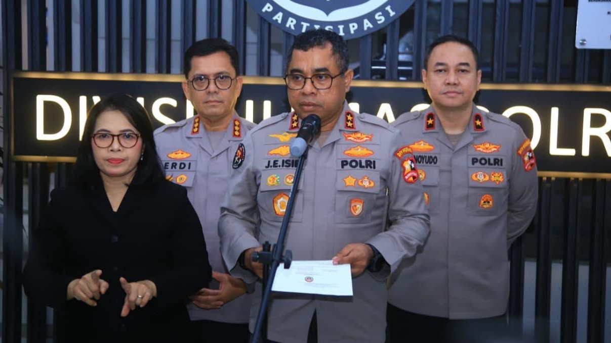 Kadiv Humas Polri Irjen Pol Johnny Eddizon Isir