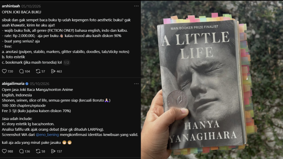 fenomena joki baca buku di Threads