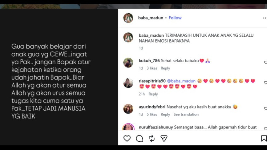 Curhatan Bang Madun soal usahanya yang hancur.
