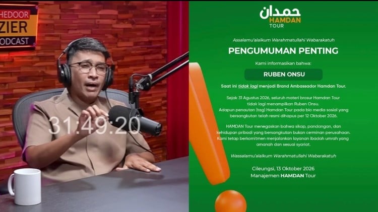 Pihak travel haji umroh hentikan kerja sama dengan Ruben Onsu