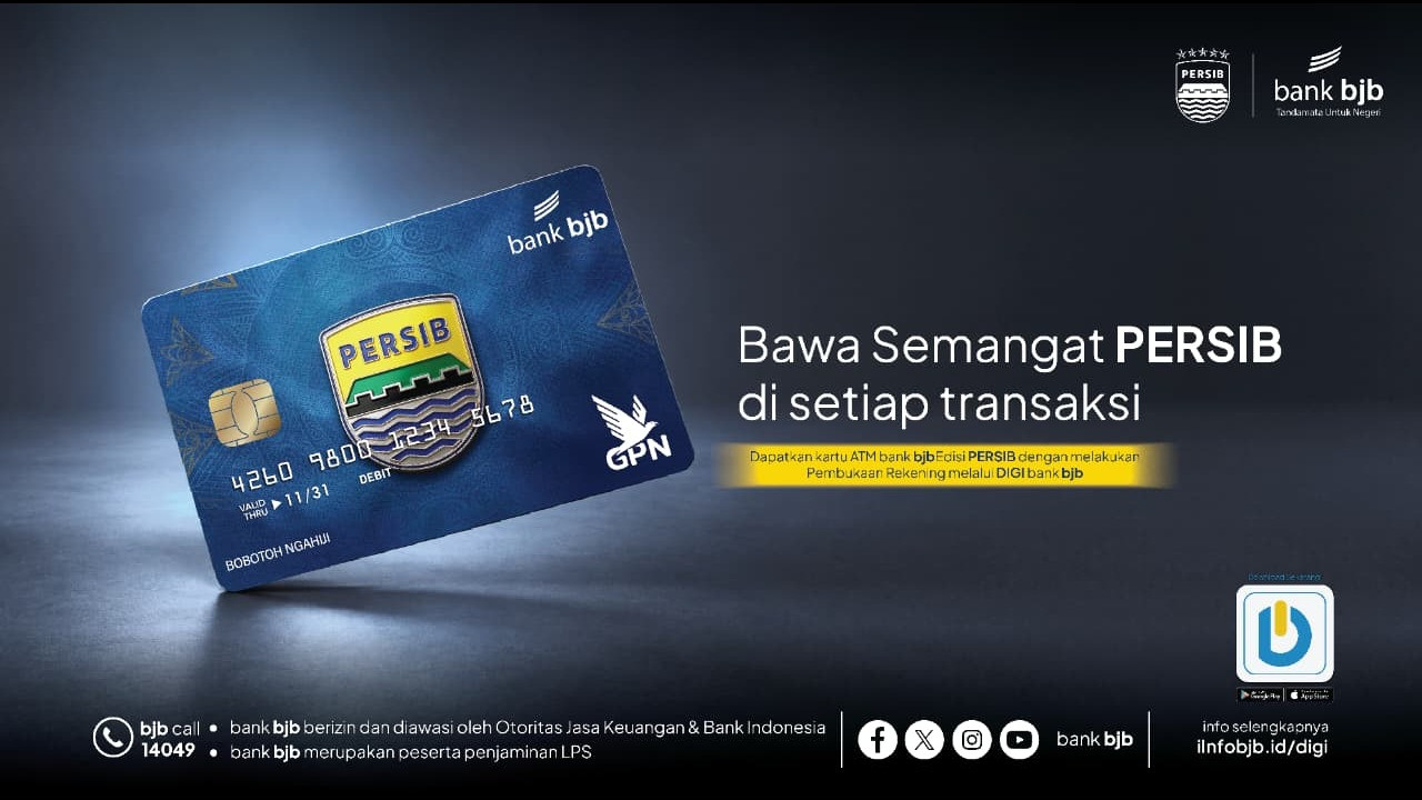 Dekat dengan Bobotoh, bank bjb Permudah Kepemilikan Kartu ATM bank bjb Edisi PERSIB
            - galeri foto
