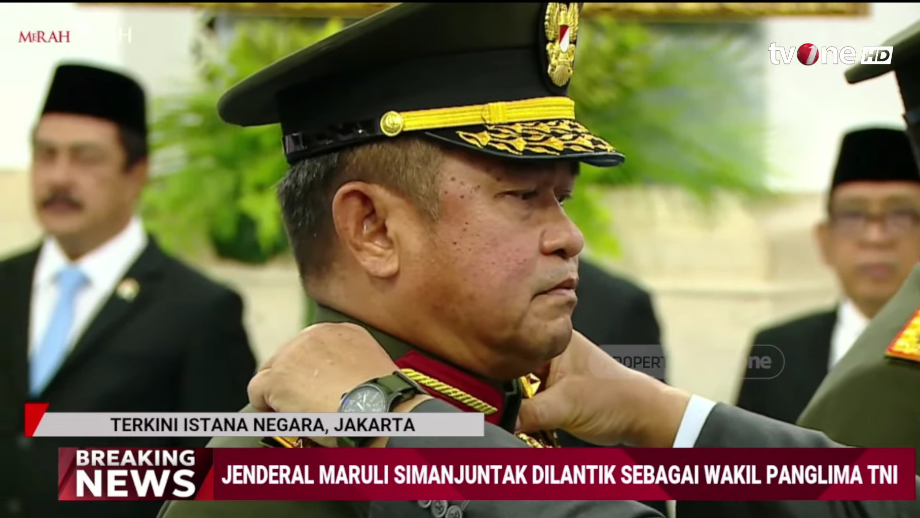 Maruli Simanjuntak dilantik sebagai Wakil Panglima TNI