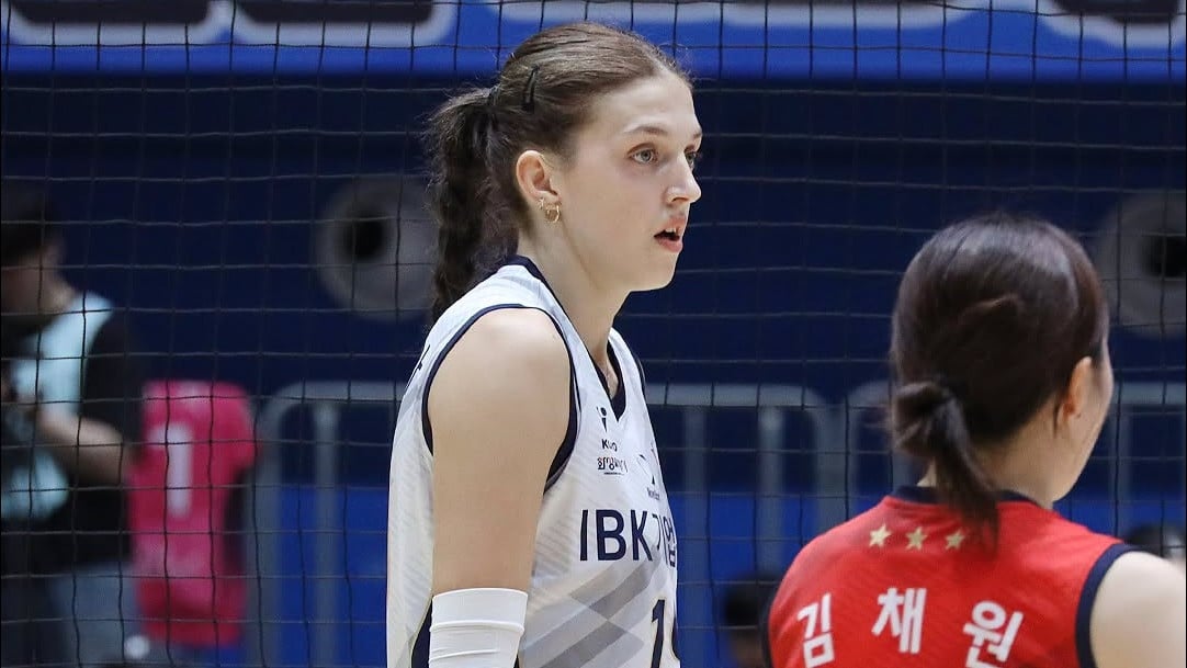 Pemain IBK Altos, Victoria Danchak, di KOVO Cup 2026
