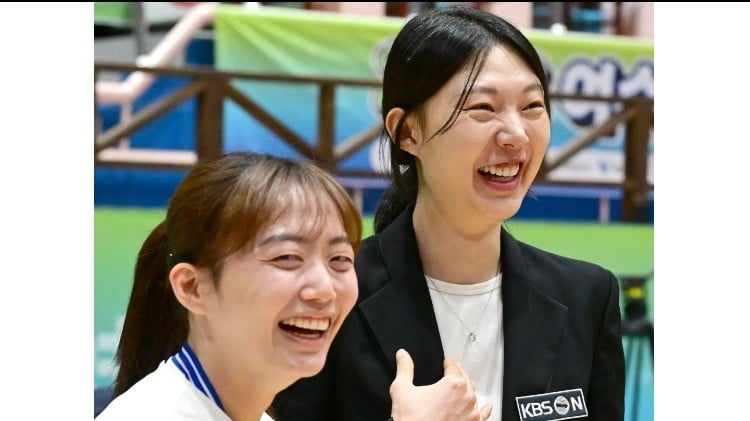 Yang Hy-jin dan Kim Da-in.