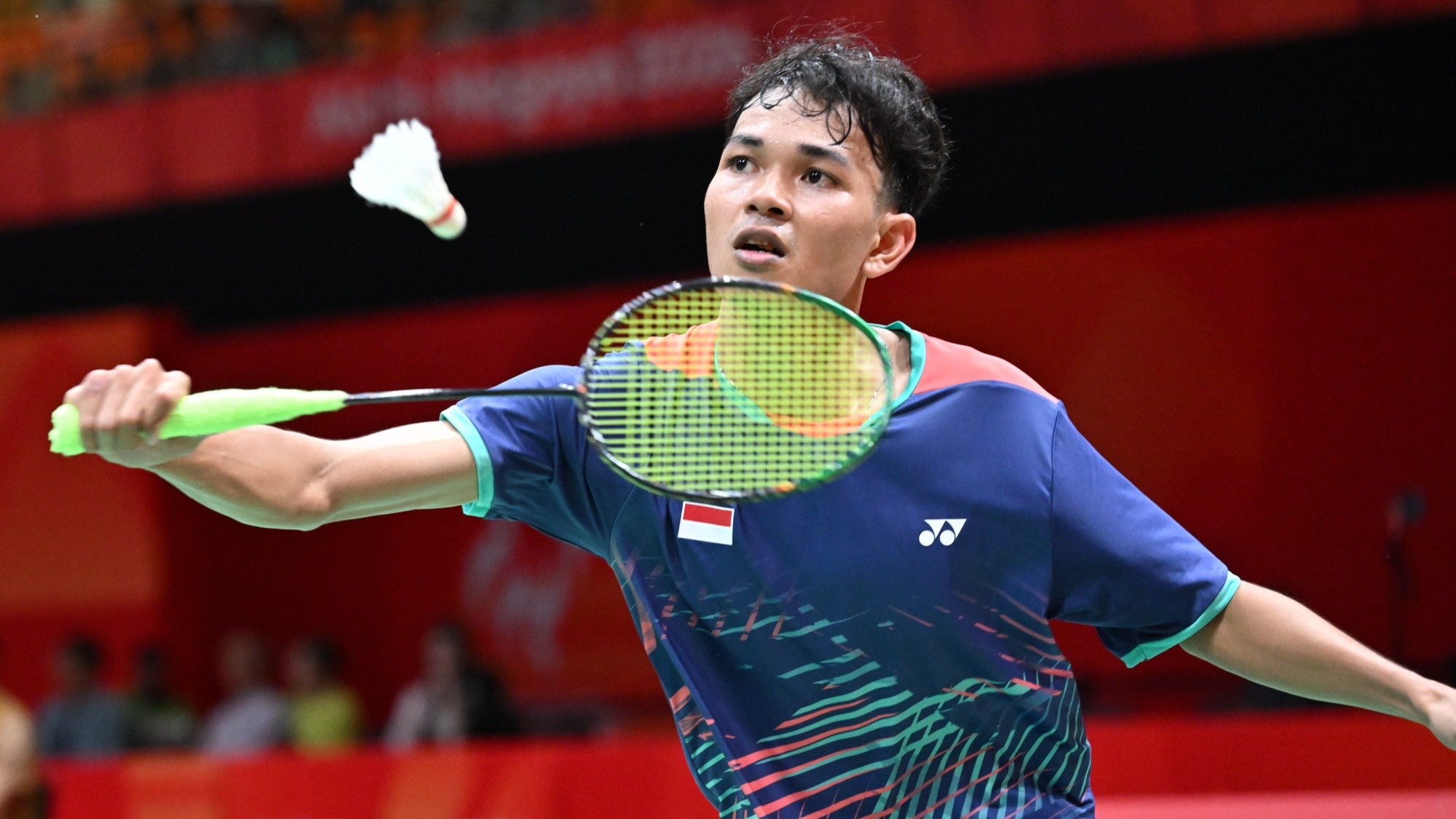 Atlet para bulu tangkis Indonesia, Muhammad Al Imran di Asian Para Games 2026