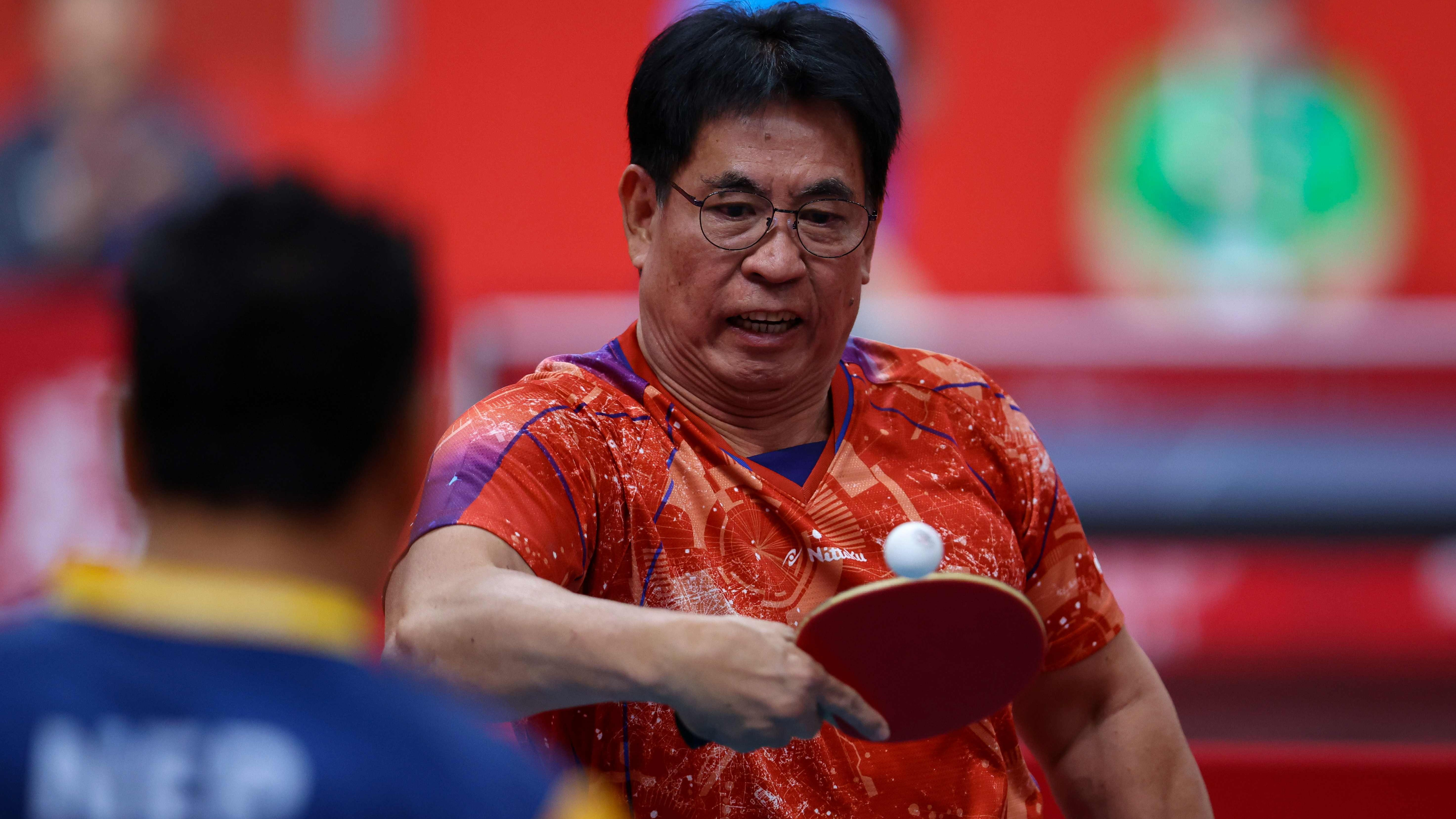 Atlet Para Tenis Meja Indonesia, Adyos Astan, di Asian Para Games 2026
