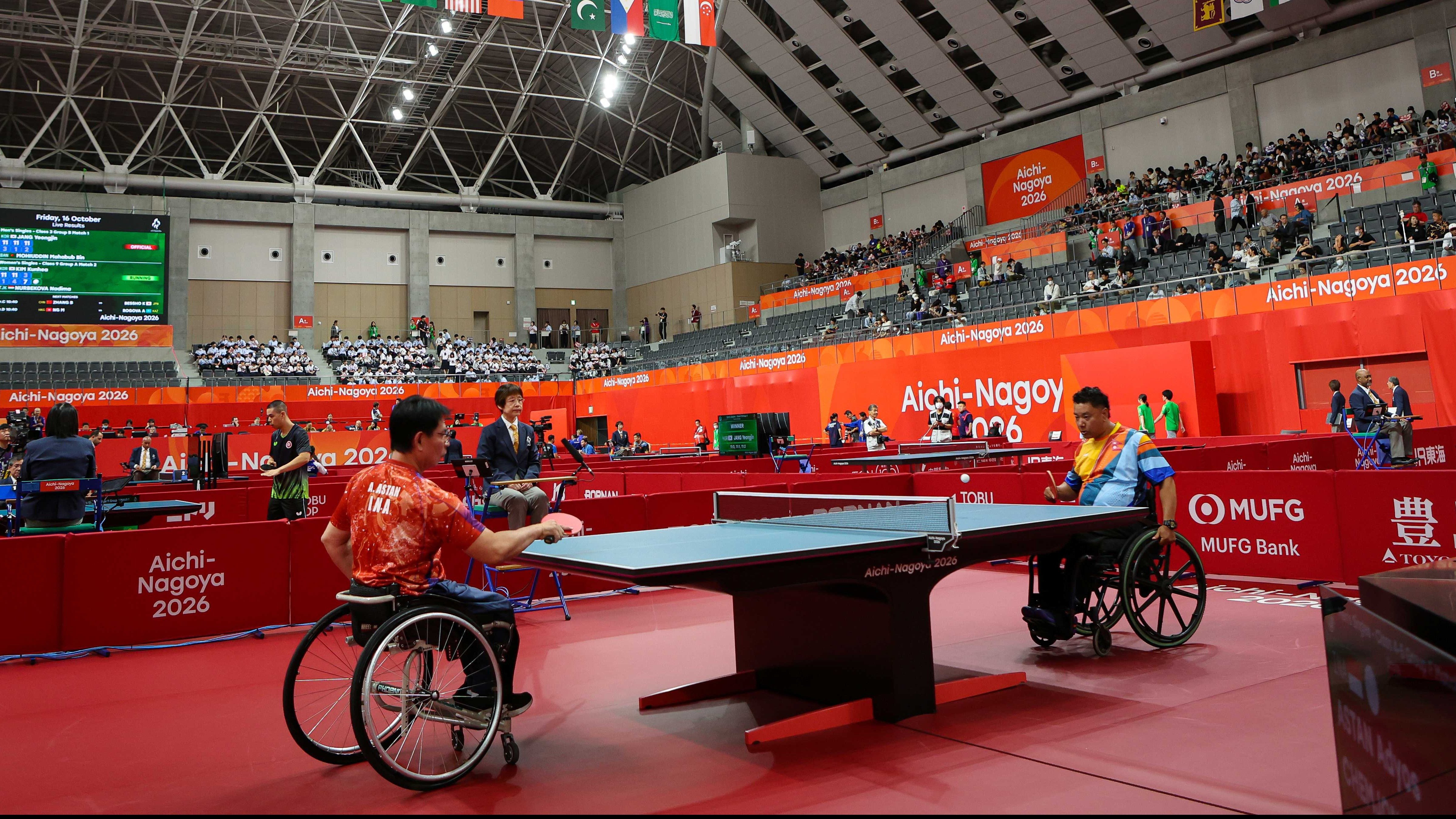 Atlet Para Tenis Meja Indonesia, Adyos Astan, di Asian Para Games 2026