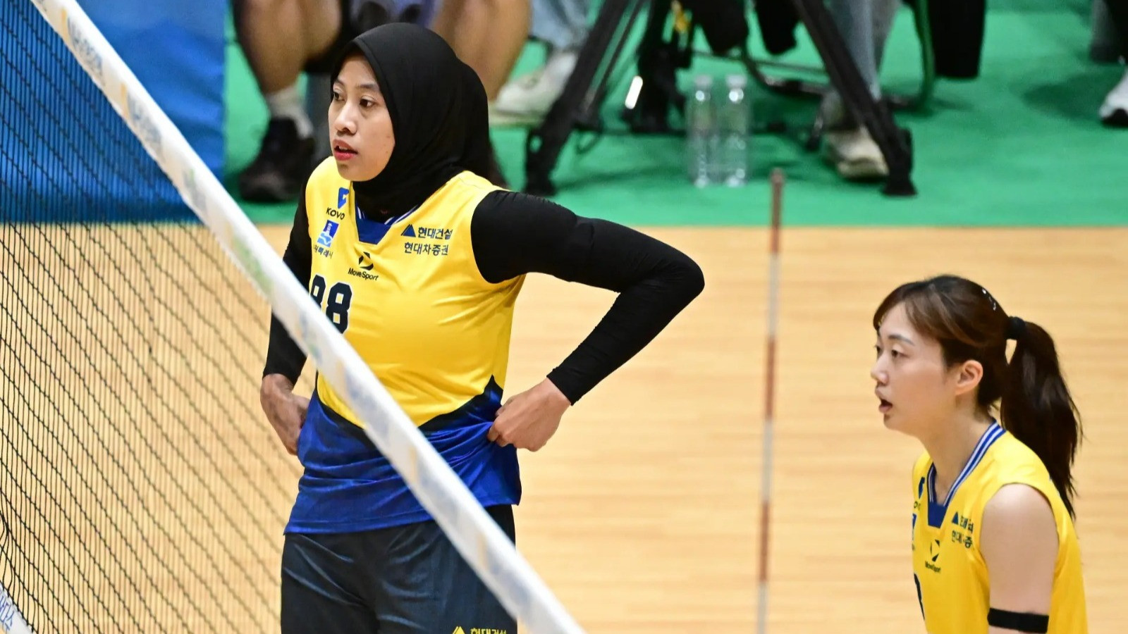 Pemain Hyundai E&C Hillstate, Megawati Hangestri dan Kim Da-in