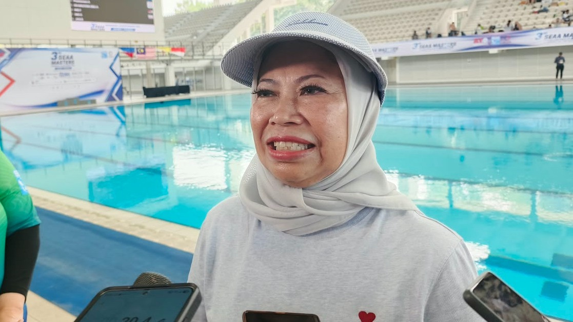 Ketua IWABRI, Linda Hery Gunardi, di Pembukaan 3rd SEAA Masters 2026
