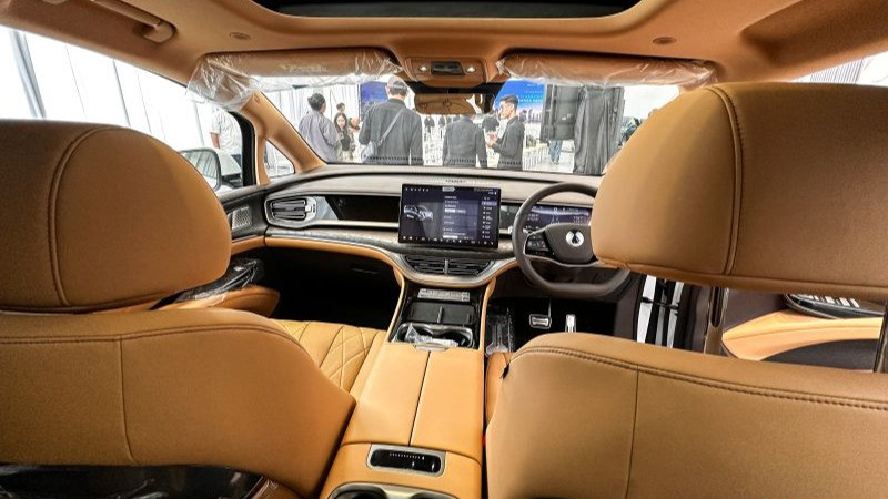 Interior Mobil Listrik Danza D9 Terbaru
