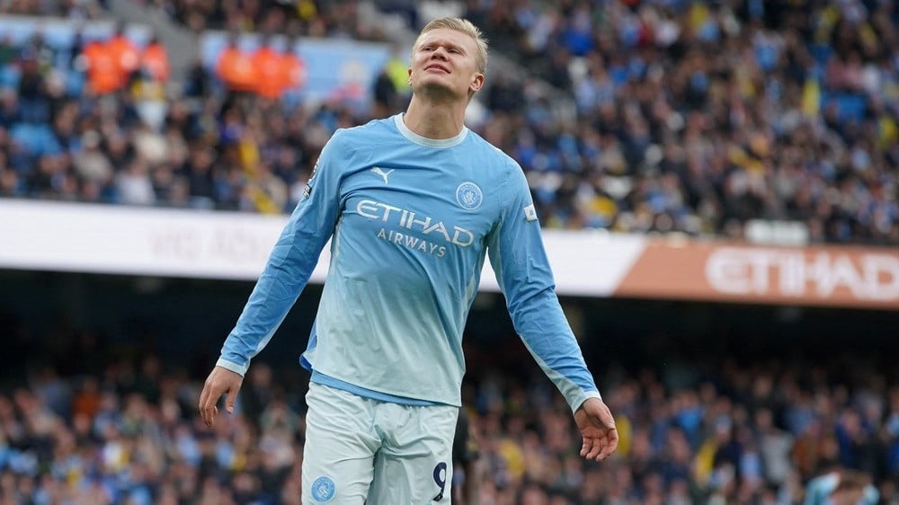 Striker Manchester City Erling Haaland