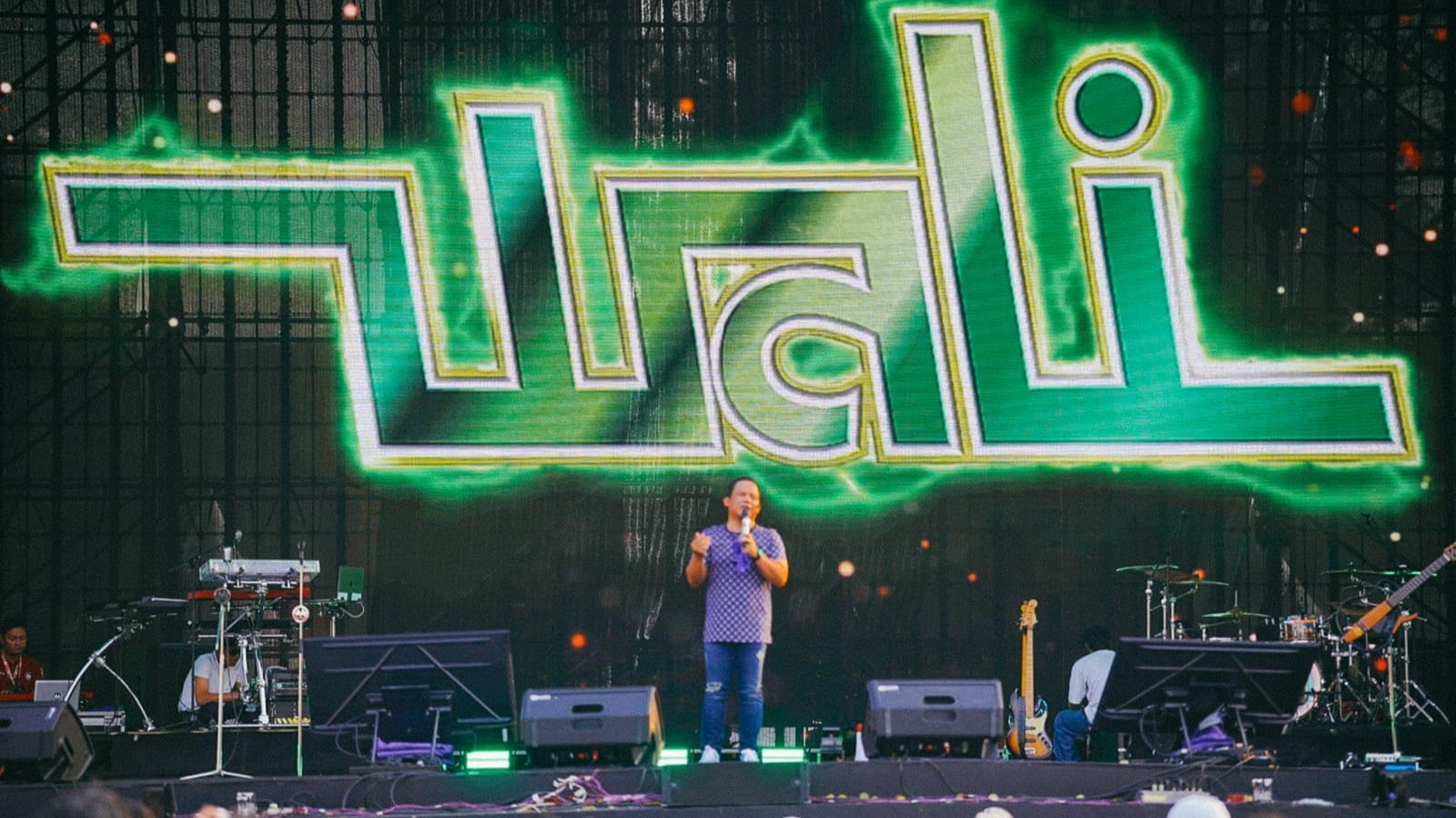 Band Wali taampil dalam Synchronize Fest 2026 Hari Kedua