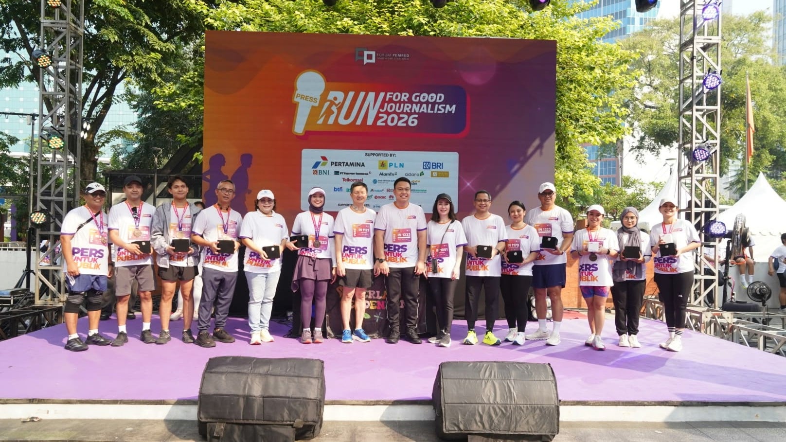 Forum Pemred Run for Good Journalism 2026