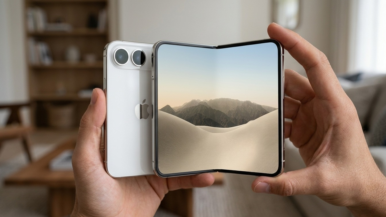 iPhone Duo, HP lipat pertama Apple