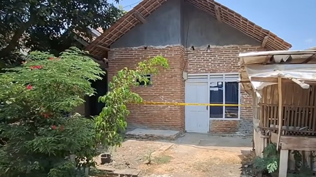 Lokasi pembunuhan dan mutilasi yang dilakukan anak kandung untuk menghabisi nyawa ayah kandung di Brebes, Jawa Tengah