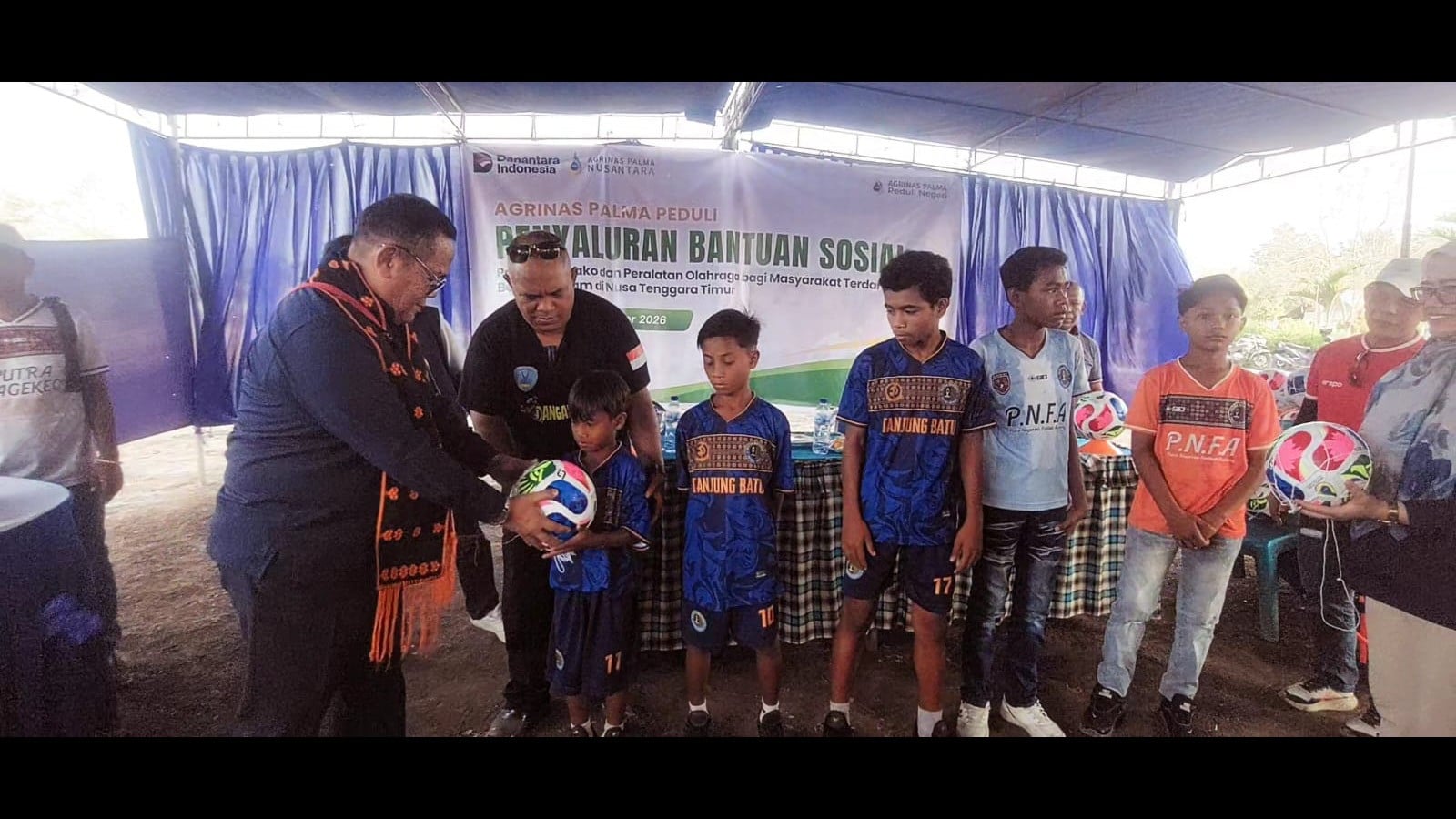 Lapangan Putra Nagekeo Football Academy, Kabupaten Nagekeo, Nusa Tenggara Timur, Minggu (18/10/2026).