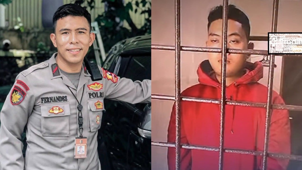 Kolase Bharatu Laurentius Valdo Fernandez Lawai dan Bharada A pelaku pembunuhan