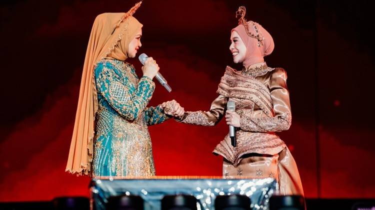 Lesti Kejora duet bersama Dato Siti Nurhaliza