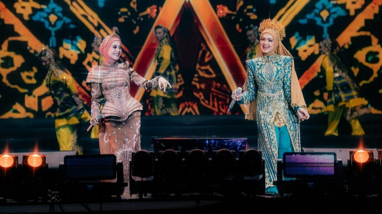 Lesti Kejora duet bersama Dato Siti Nurhaliza