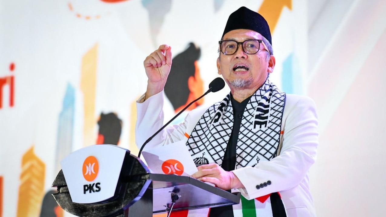 Presiden Partai Keadilan Sejahtera (PKS) Almuzzammil Yusuf (AMY)