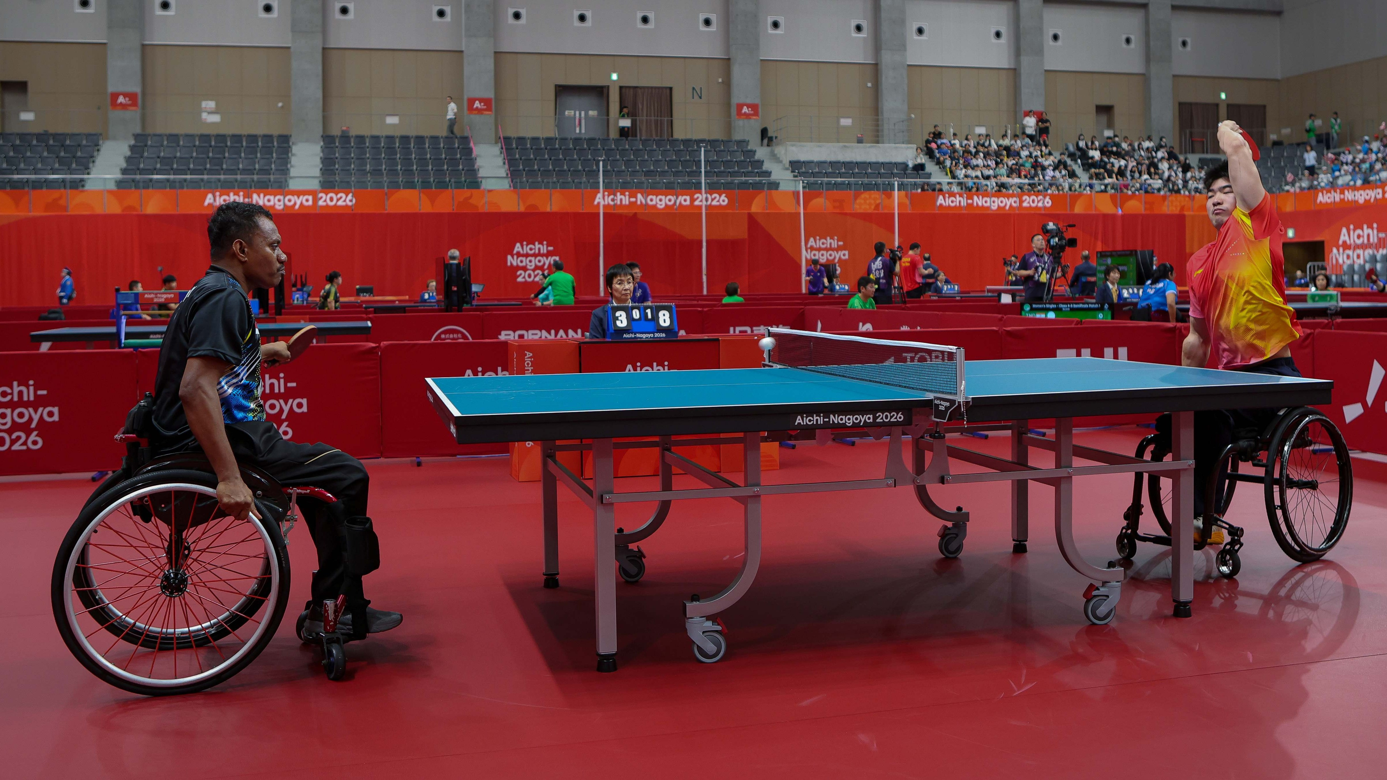 Atlet Para Tenis Meja Indonesia, Barce Layaba, di Asian Para Games 2026