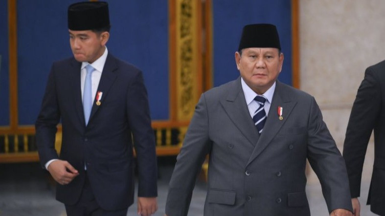 Presiden RI, Prabowo Subianto dan Wakil Presiden Gibran Rakabuming Raka.