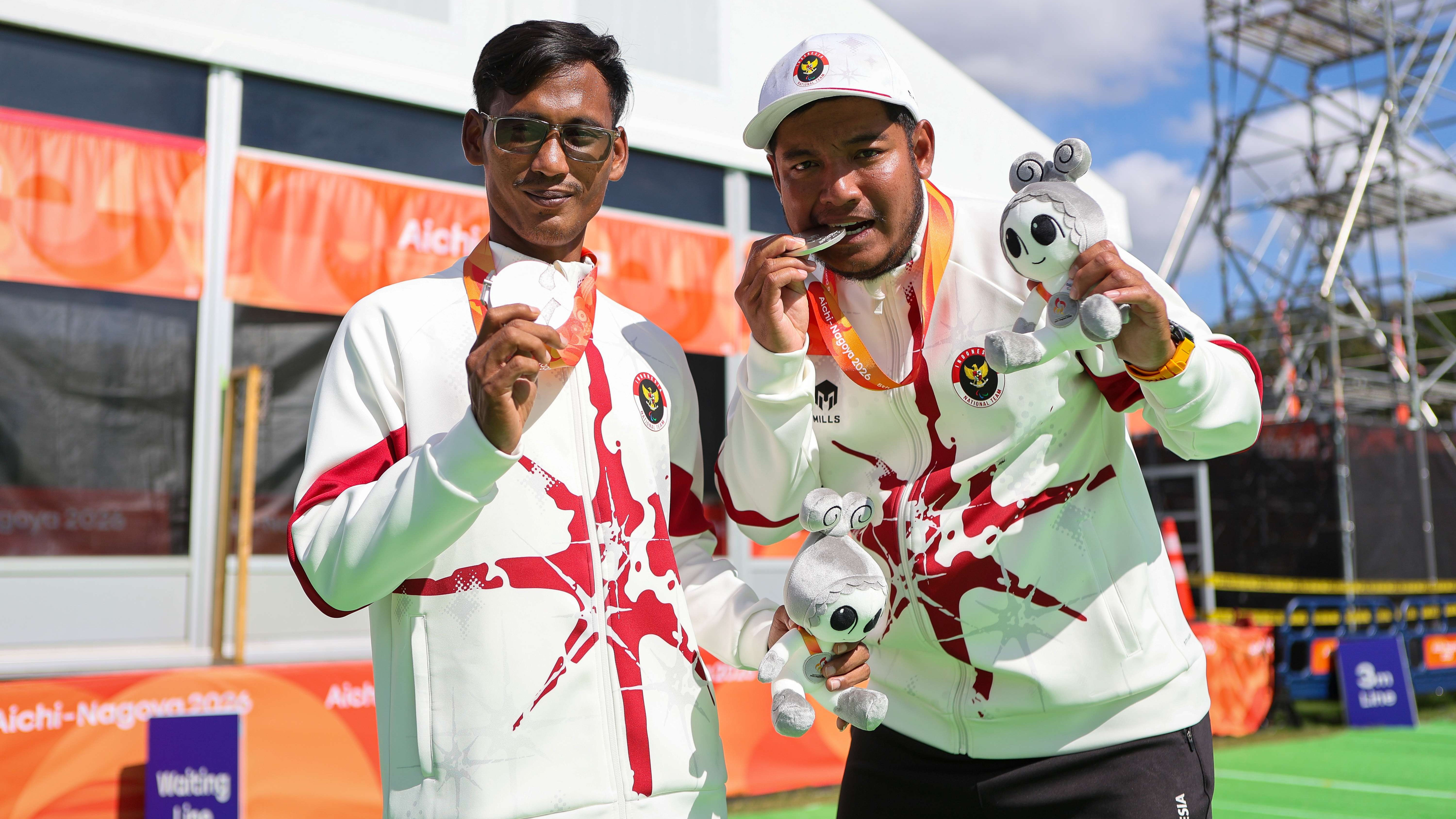 Atelt Para Panahan Indonesia, Ken Swagumilang dan Arif Firmansyah, di Asian Para Games 2026